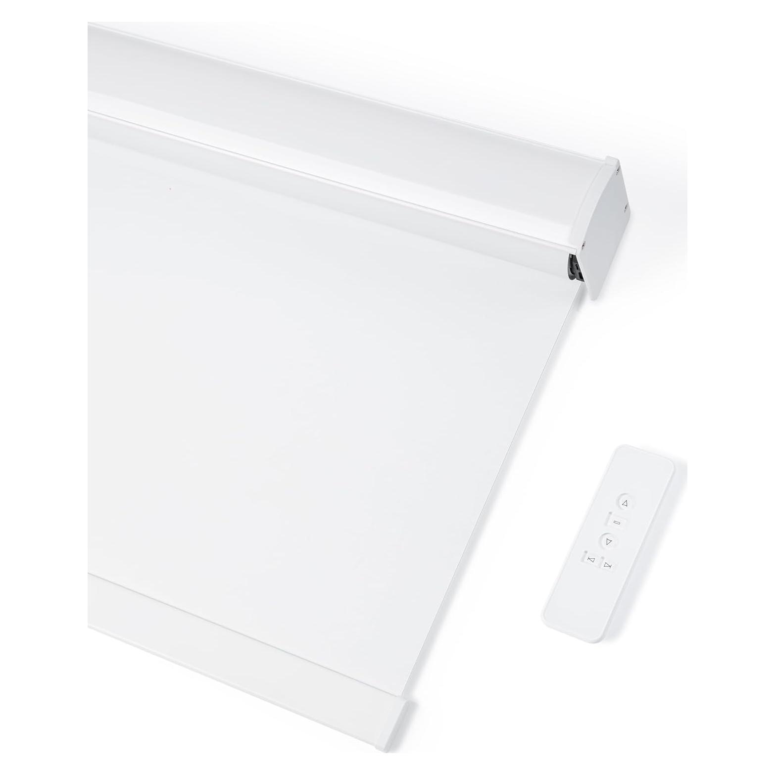 Persianas Enrollables Motorizadas JaeJaes 20x72 Blanco Control Remoto