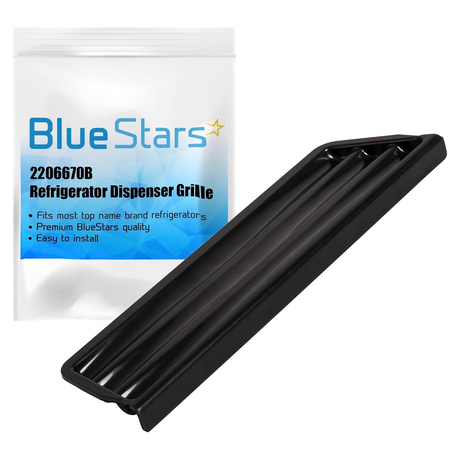 Rejilla dispensador refrigerador BlueStars 2206670B - Compatible Whirlpool