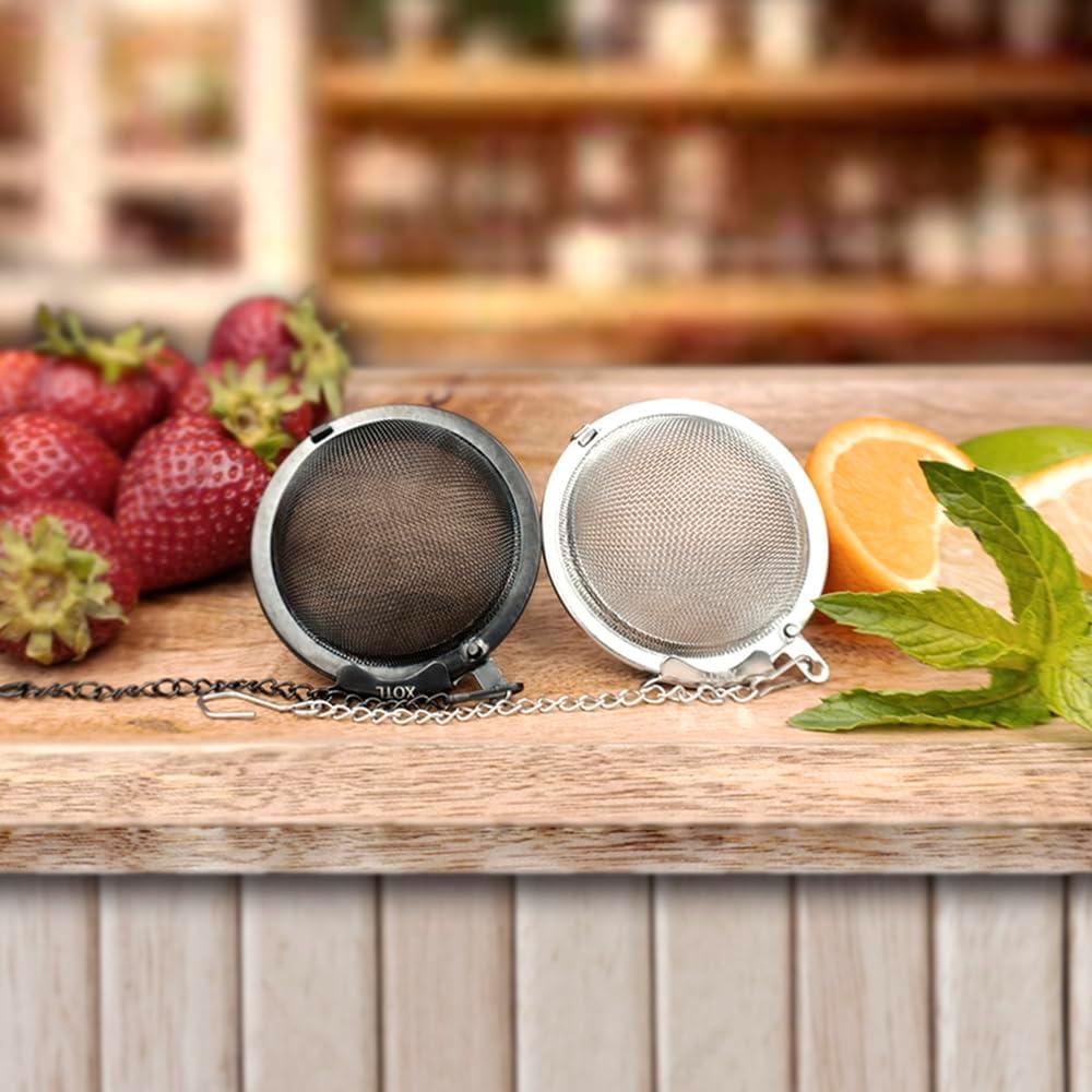 Infusor de Té XOTL Acero Inoxidable 5.58 cm 2 Piezas