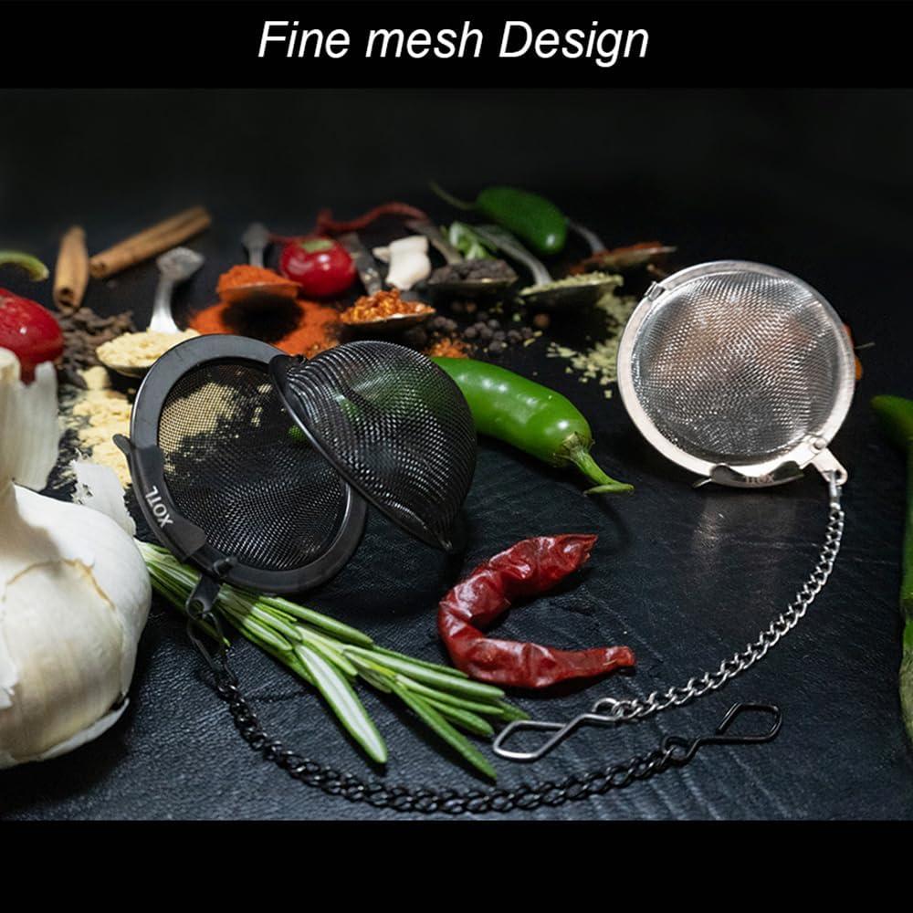 Infusor de Té XOTL Acero Inoxidable 5.58 cm 2 Piezas