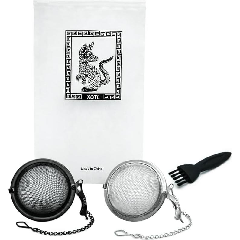 Infusor de Té XOTL Acero Inoxidable 5.58 cm 2 Piezas