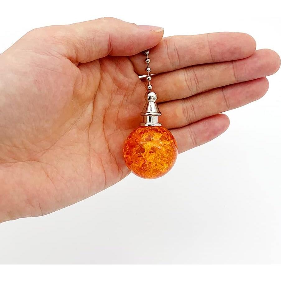 Cadenas de Ventilador de Techo Dotlite Ámbar 30.48 cm - 2 Piezas