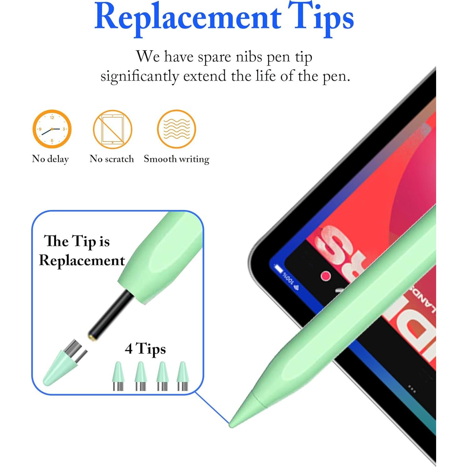 Lápiz Stylus DOGAIN Verde para iPad y Pantallas Táctiles