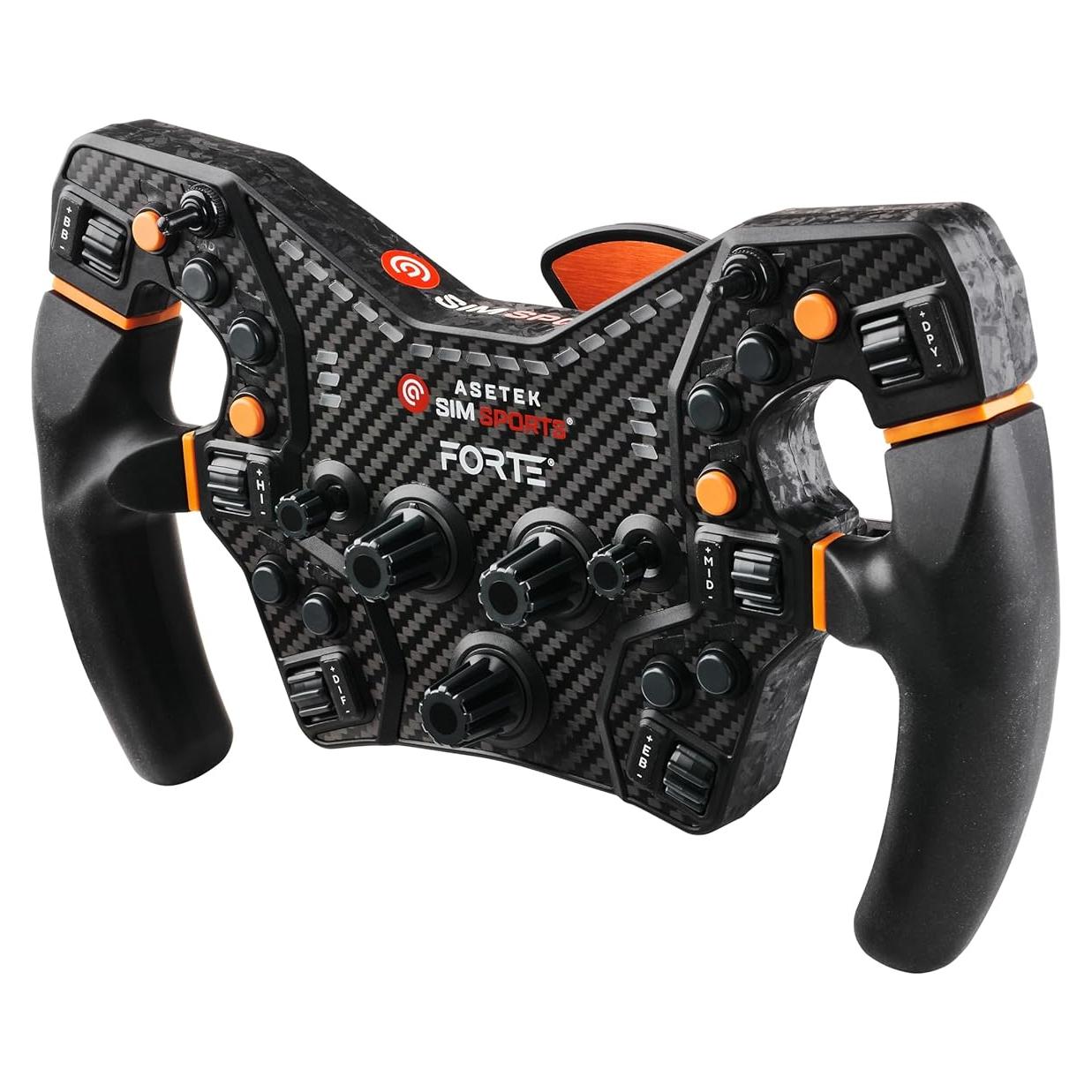 Volante de Simulación Asetek Forte Formula para PC - Alta Precisión