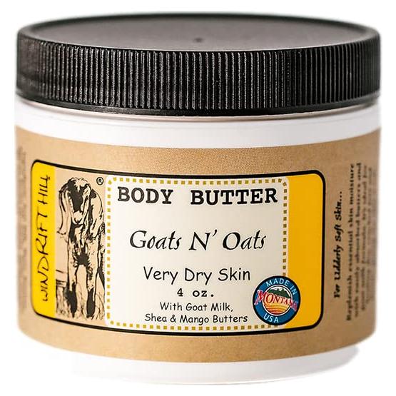 Manteca Corporal Windrift Hill 113g Cabras y Avena