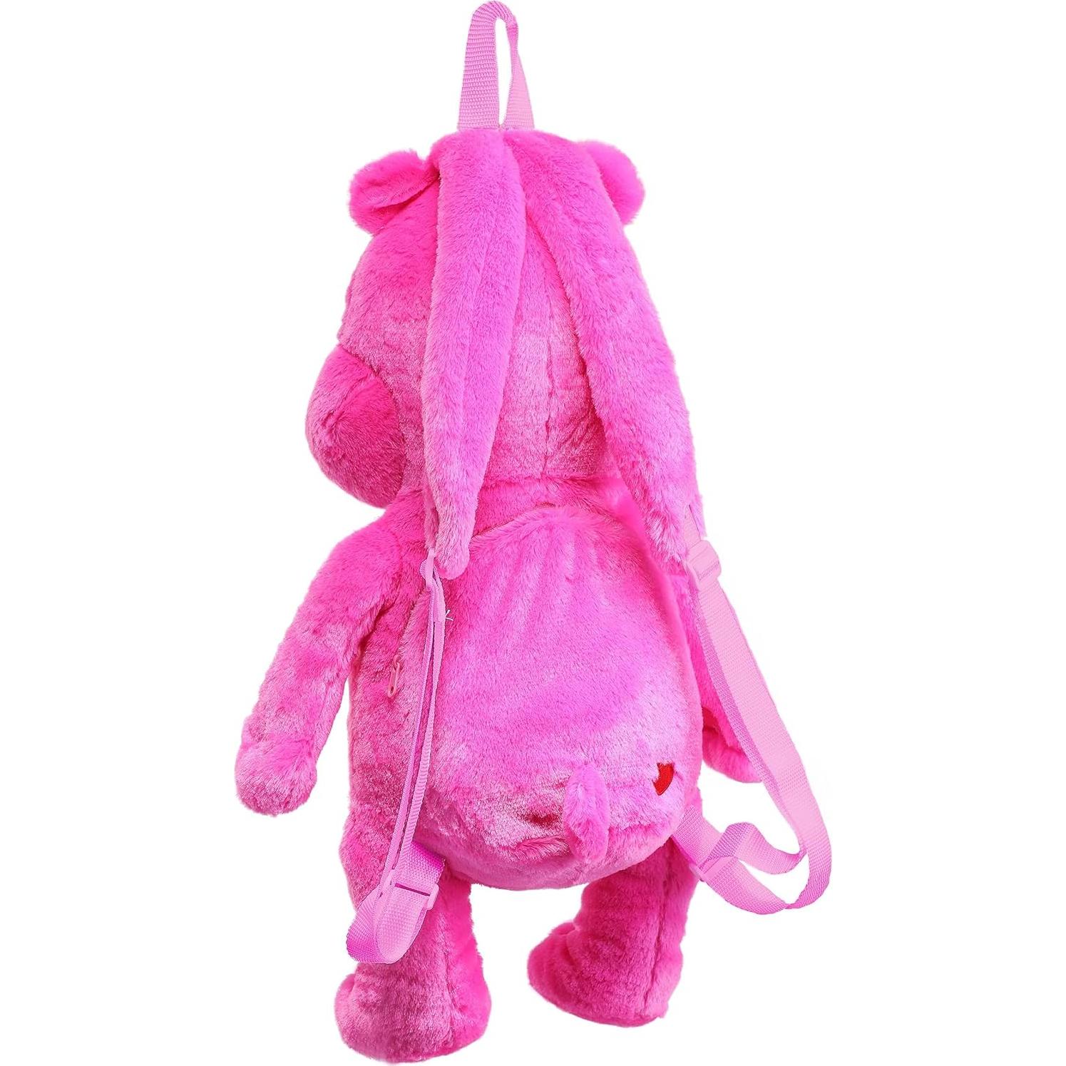 Mochila Cheer Bear Care Bears 50x20 cm Pelaje Sintético
