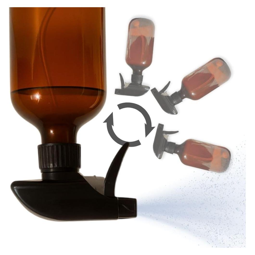 Botella de Spray 360° The Green Alcove 16 Onzas (Paquete de 2)