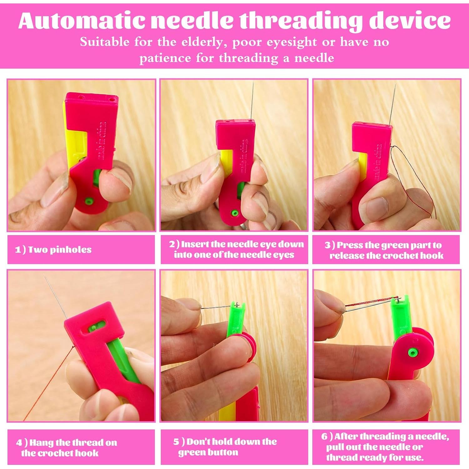 Set de Enhebradores de Agujas Fedmut 20pcs para Coser