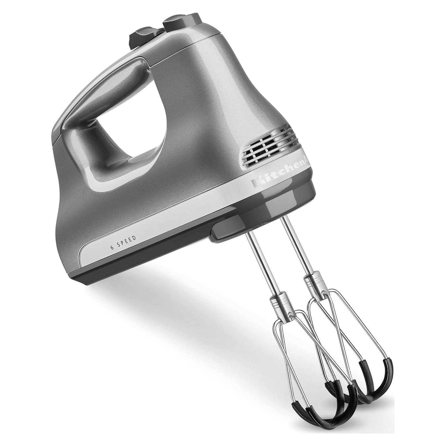 Batidora de Mano KitchenAid 6 Velocidades Borde Flexible