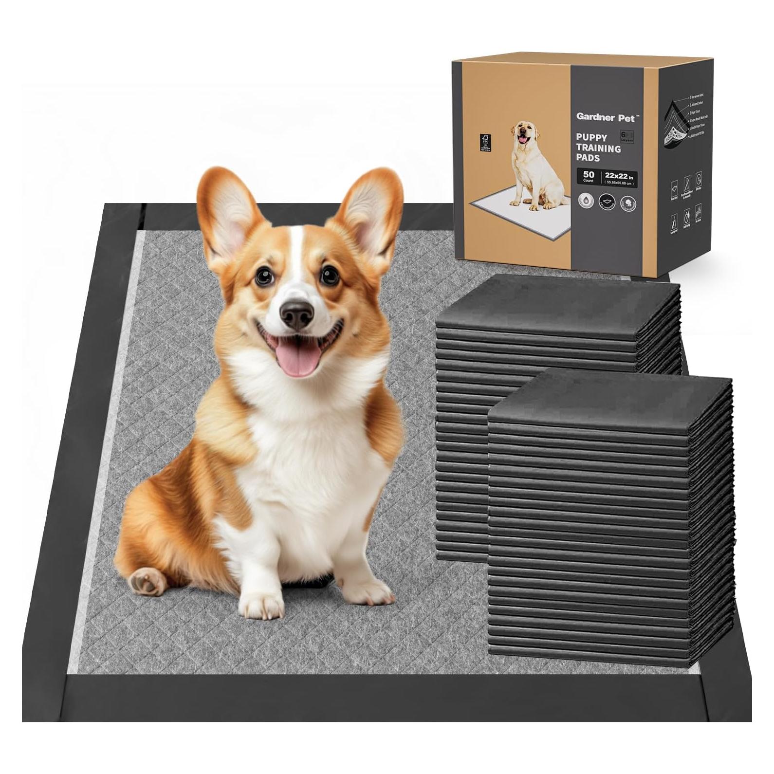 Alfombrillas Desechables para Cachorros Gardner Pet 50 Piezas 55.88x55.88 cm