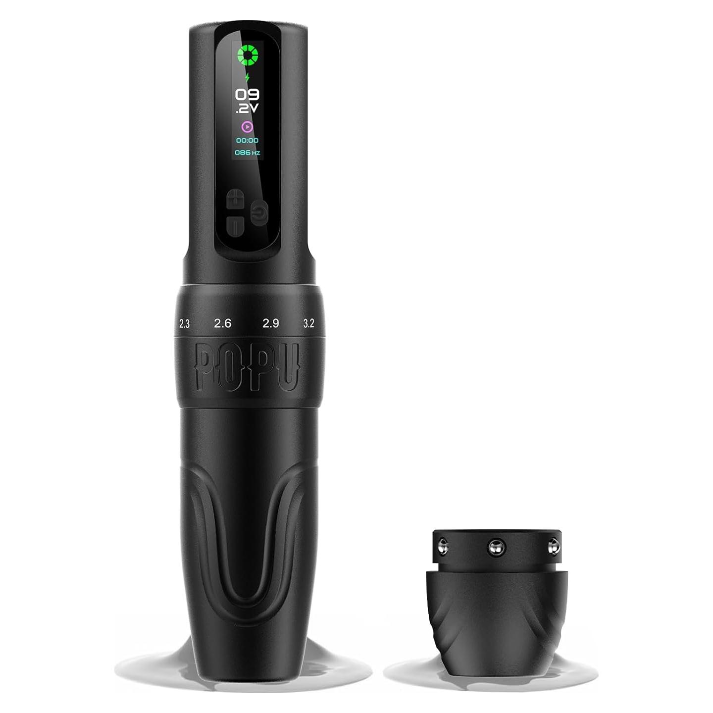 Máquina de Tatuaje Inalámbrica DIVA 1600mAh 6 Golpes Ajustables