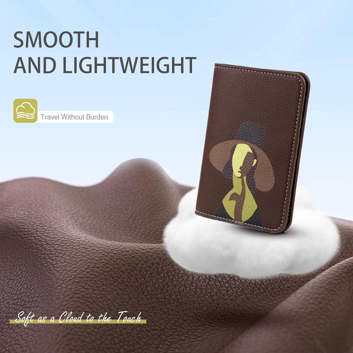 Portafolio de Pasaporte Lychii Chocolate con Bloqueo RFID
