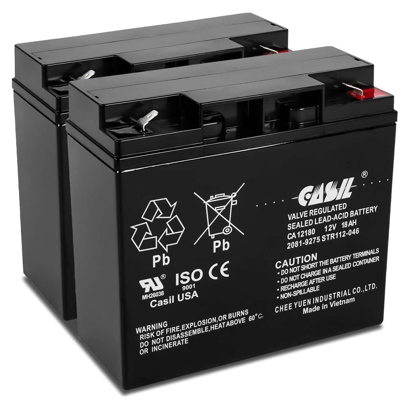 Batería de Panel de Incendio Simplex 2081-9275 - Paquete de 2