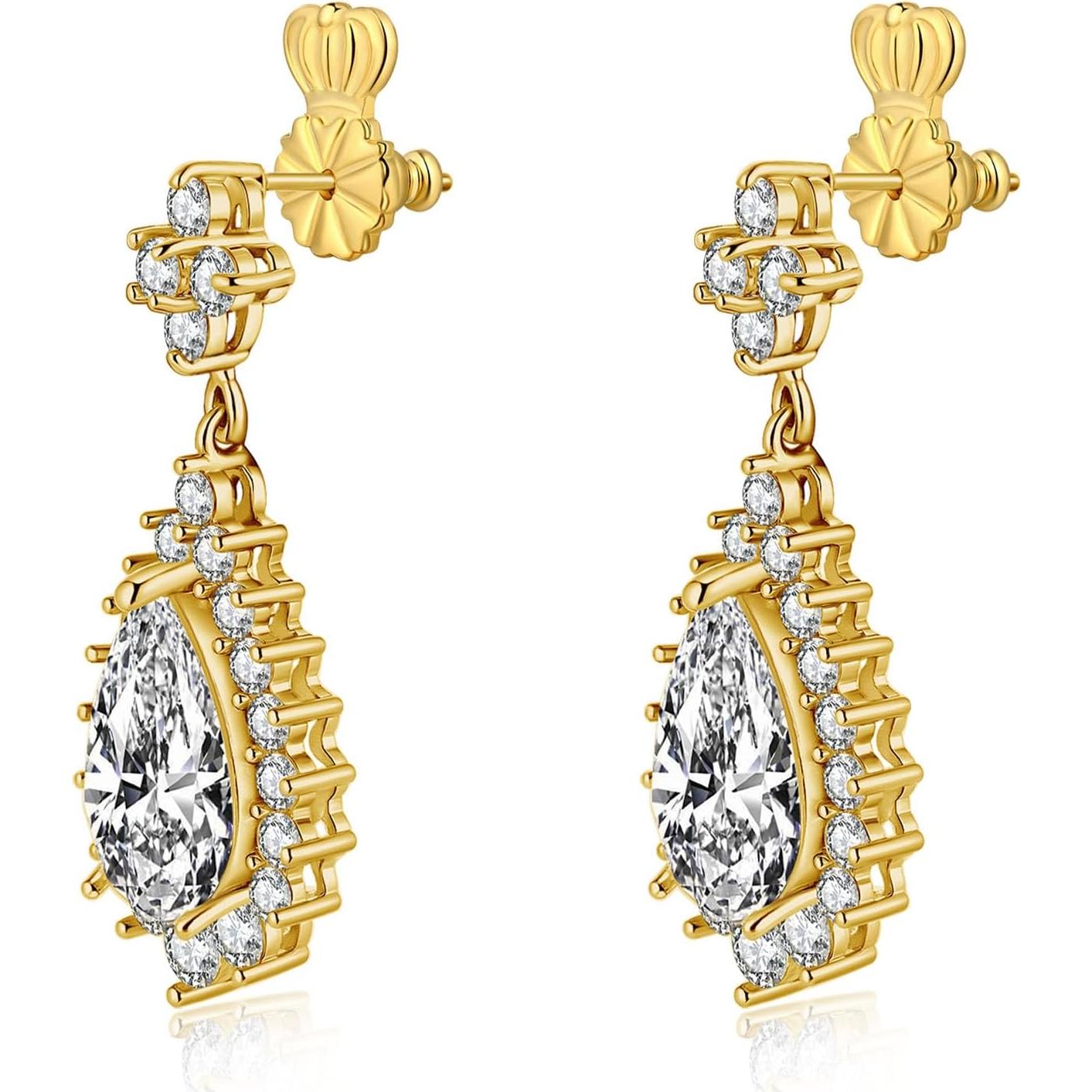 Respaldos de Pendientes FORMULEN Dorado 6 Piezas con Bloqueo