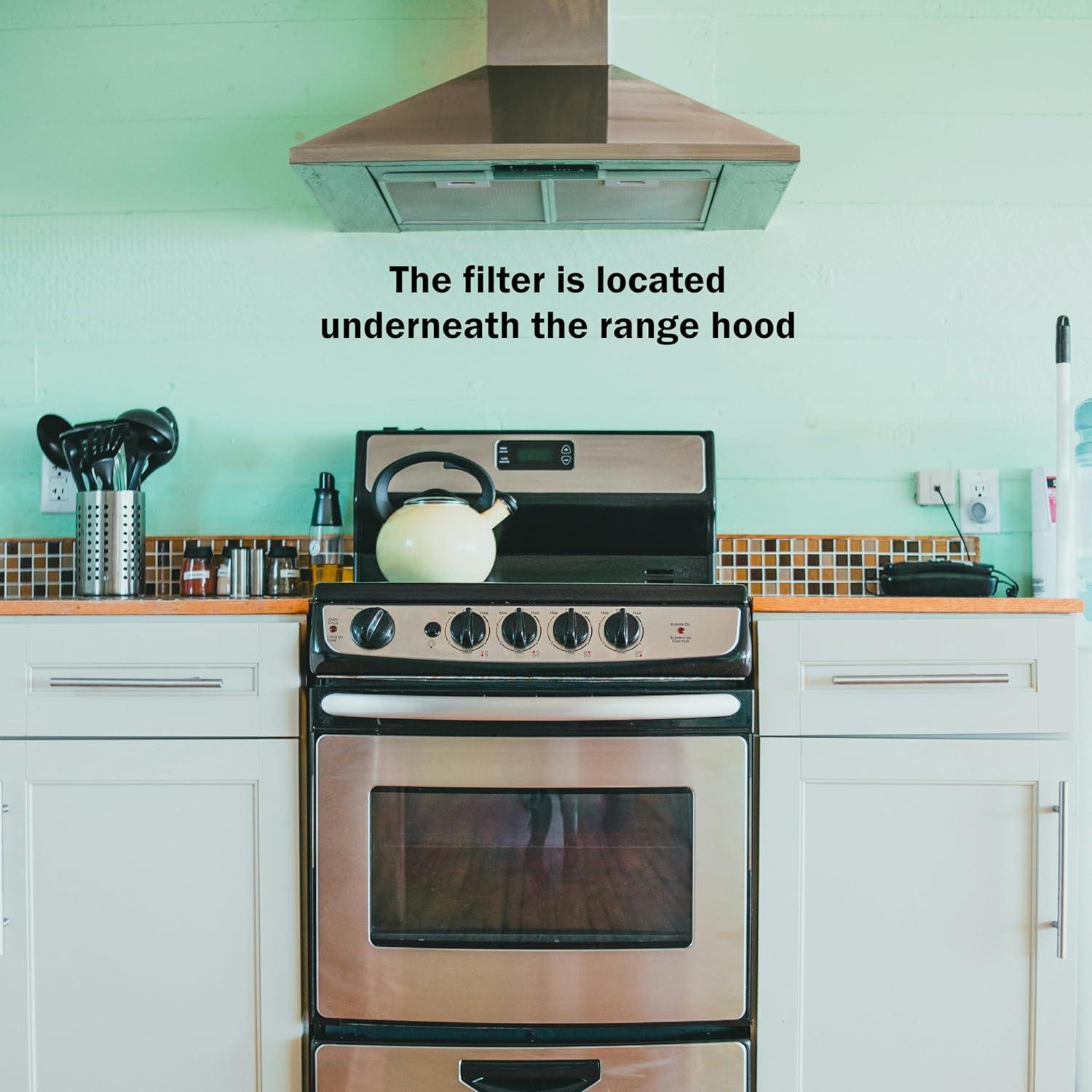 Filtro de Campana Extractora Windon Bay 41F - Aluminio y Carbón 22.23x26.67 cm