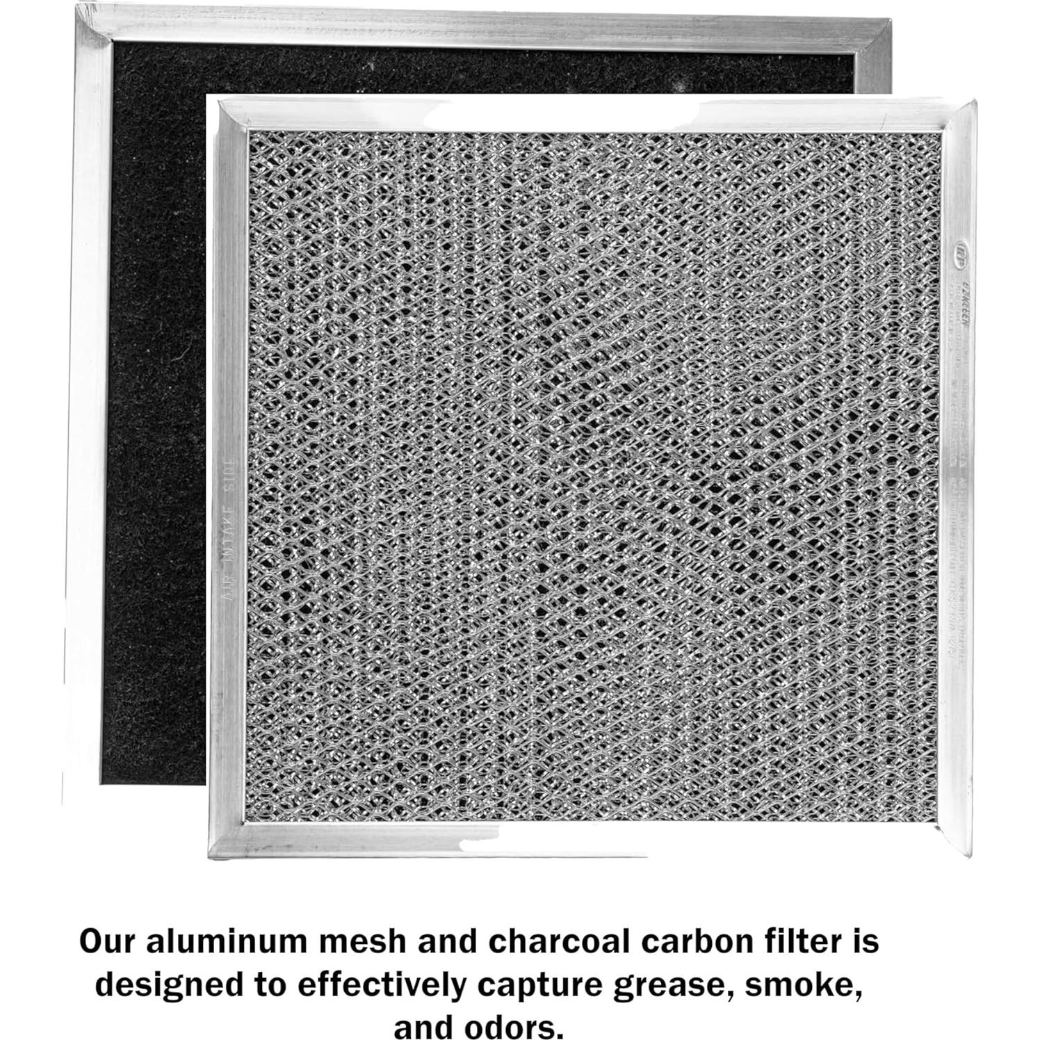 Filtro de Campana Extractora Windon Bay 41F - Aluminio y Carbón 22.23x26.67 cm