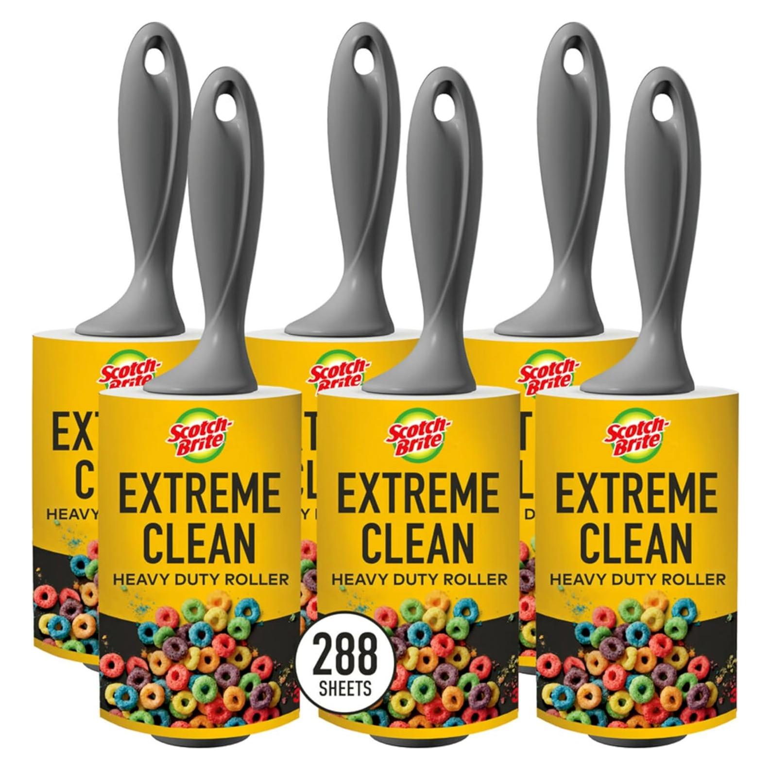 Rodillo Adhesivo Scotch-Brite 50% Más Pegajoso 48 Hojas