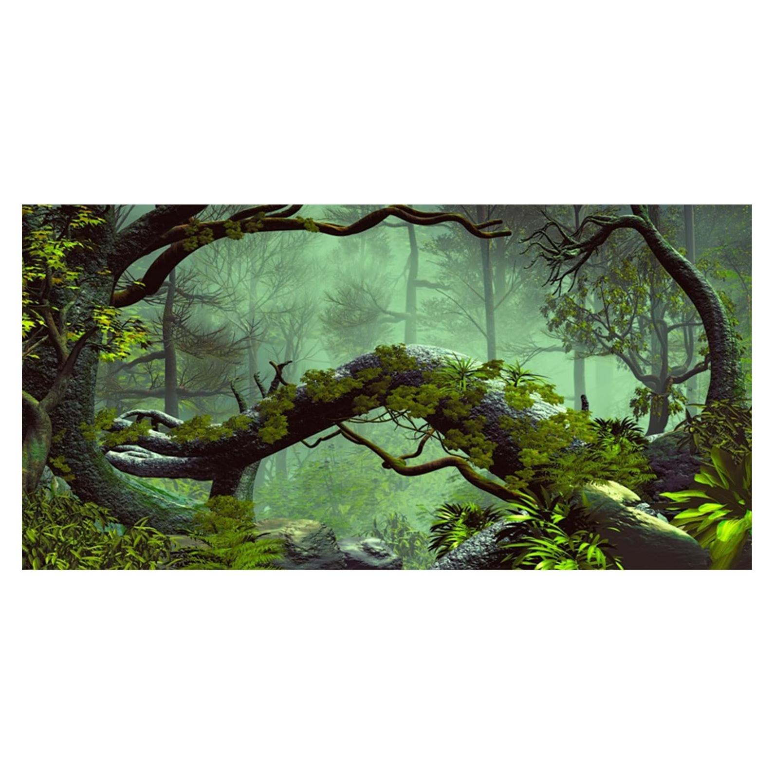 Fondo de Acuario 60x30 cm AWERT Bosque Nublado Poliester