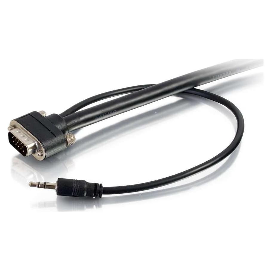 Cable VGA + Audio Estéreo 3.5mm C2G 50224 0.91m Negro