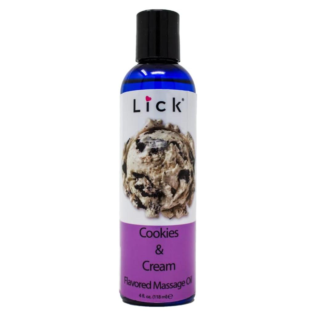 Aceite de Masaje Comestible Lick Galletas y Crema 118 ml