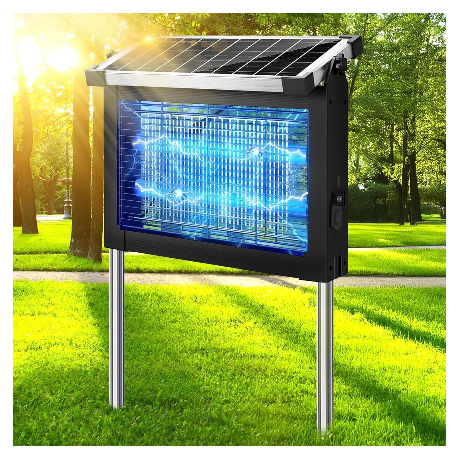 Zapper Solar para Insectos PhatroyYee 4500V Impermeable