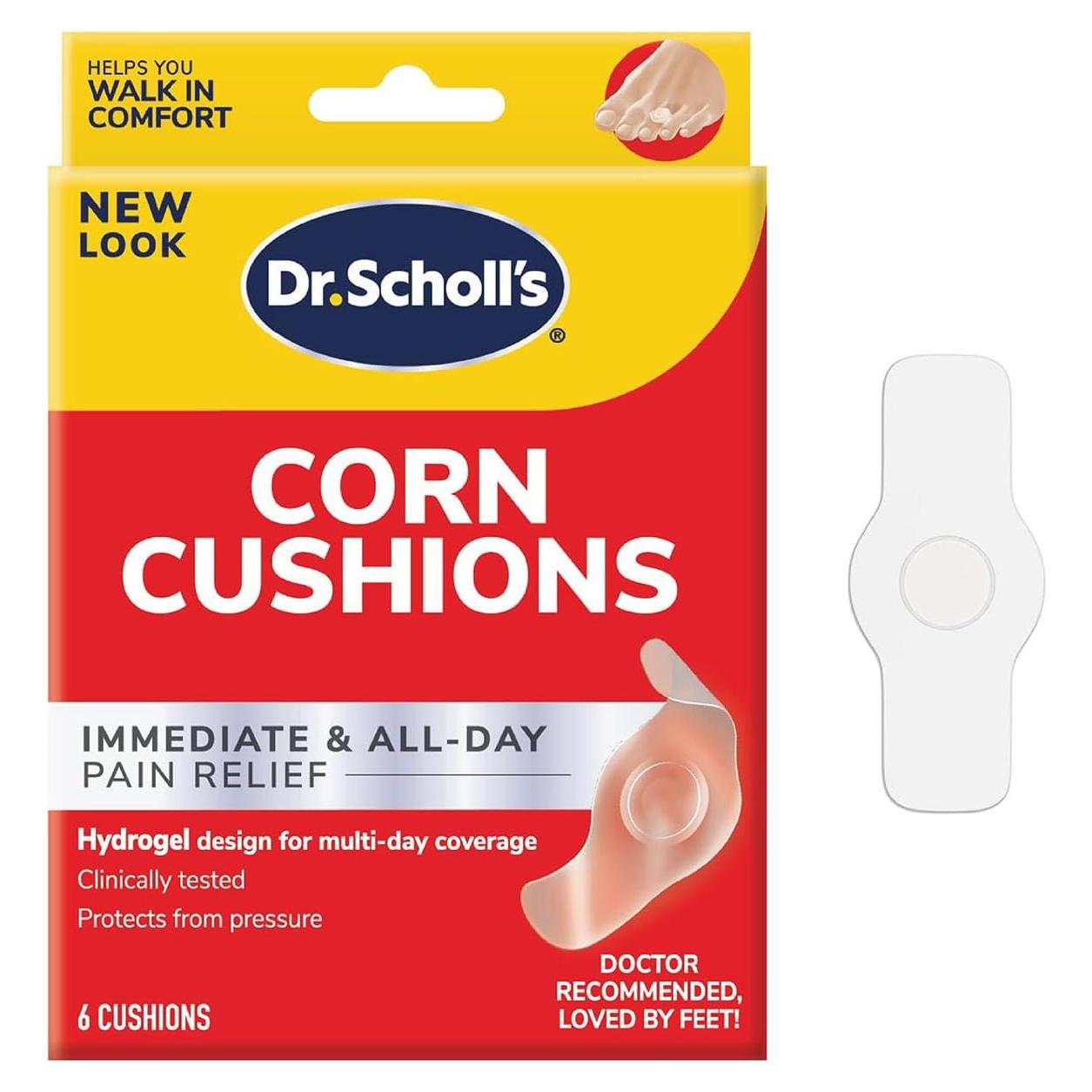 Cojín para Callos Dr. Scholl's Hidrogel 6 Unidades