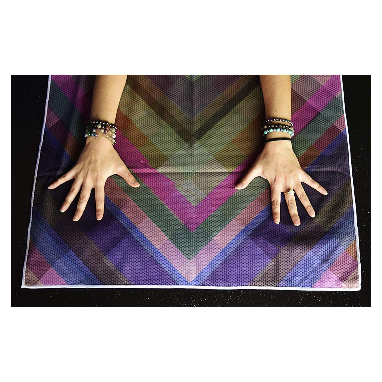 Toalla de Yoga Antideslizante Skyin 182.88x60.96cm Ecológica