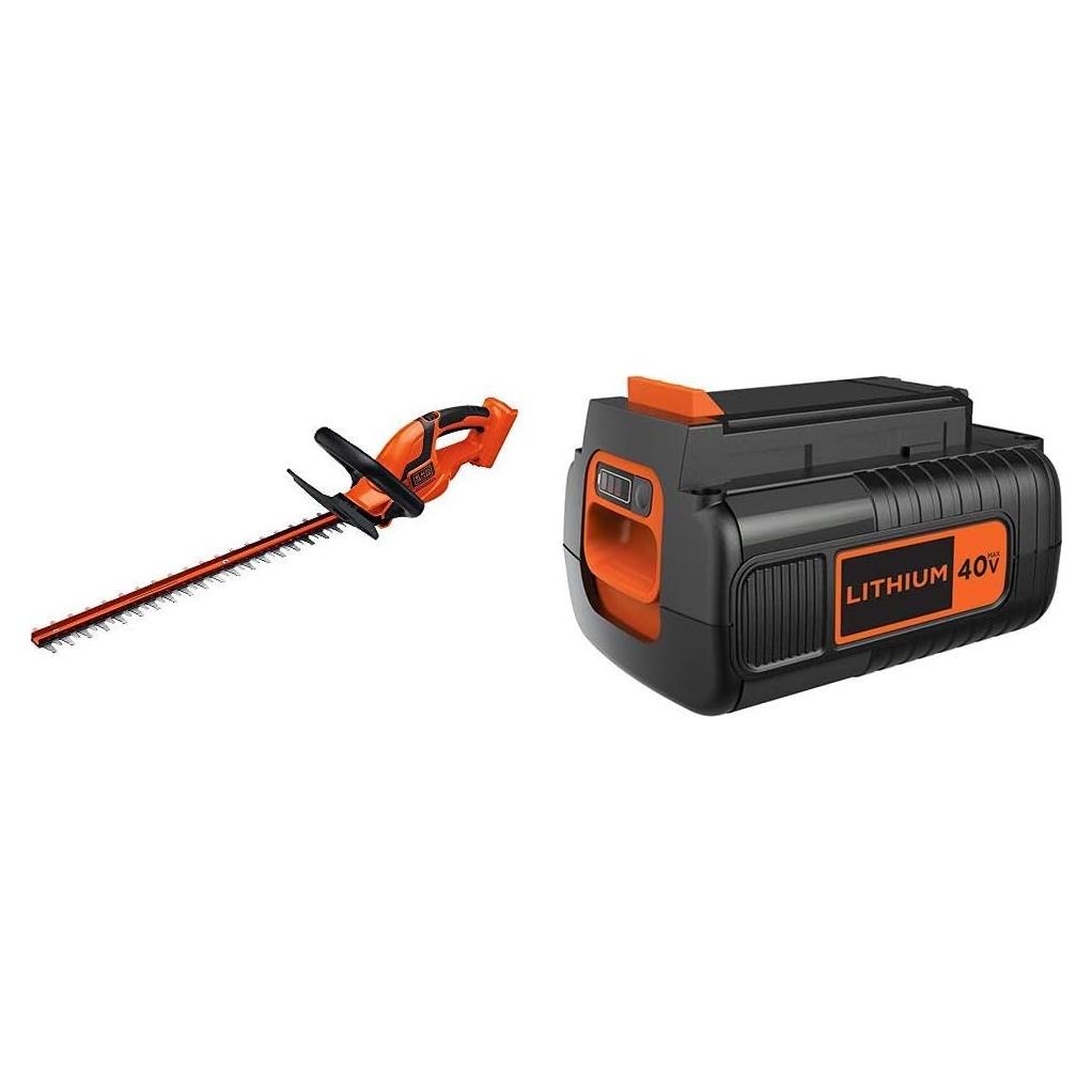 Cortadora de Setos Inalámbrica BLACK+DECKER 40V 45.7cm