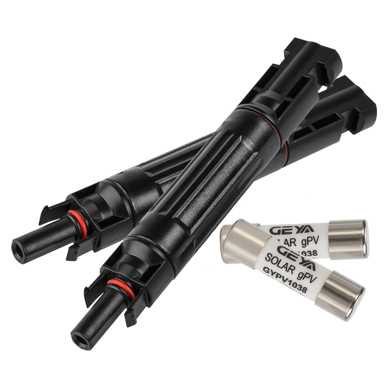 Fusible Solar 10A IGOYE IP67 Conectores Macho y Hembra 2 PCS