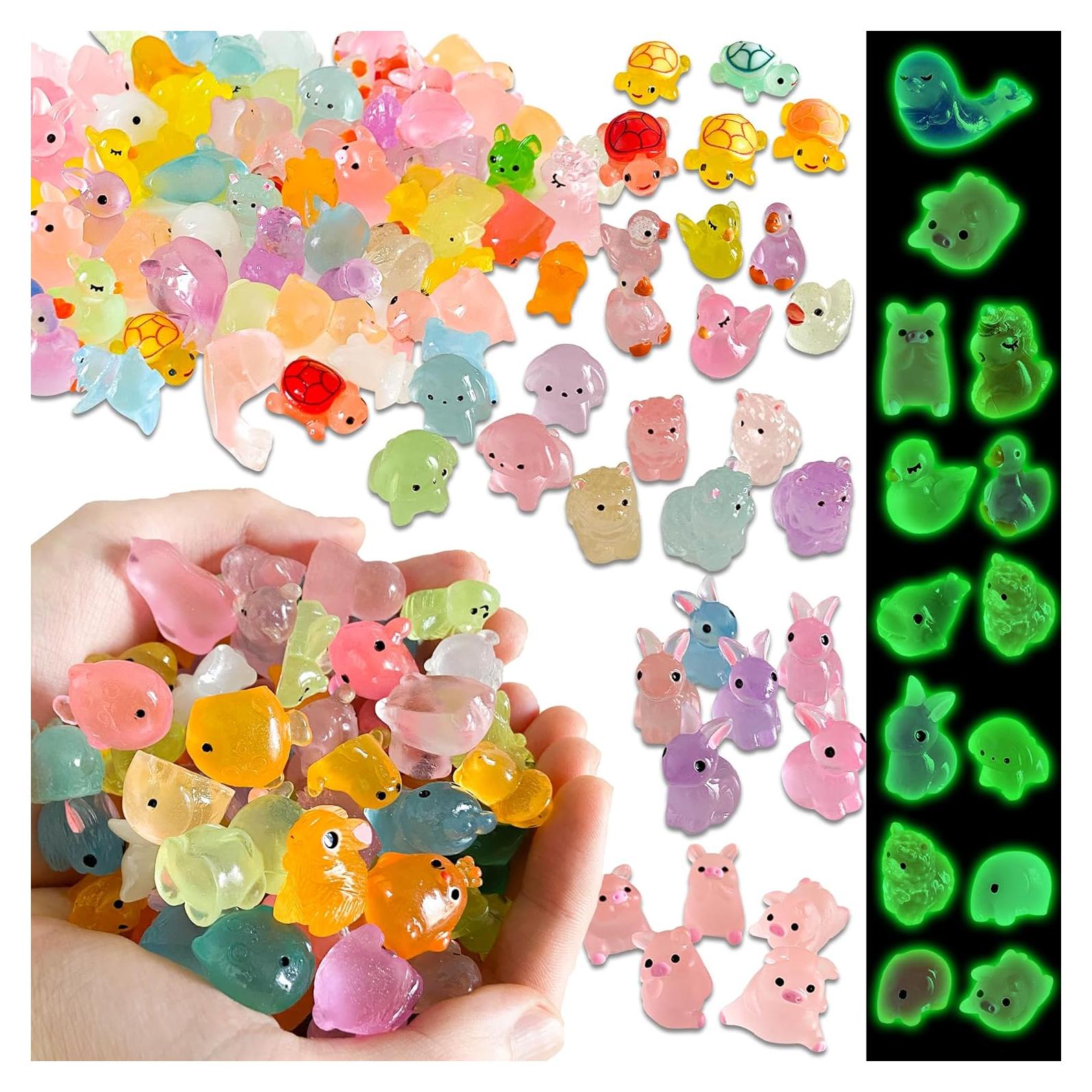 Figuritas de Animales de Resina Kleeblatt - 120 Piezas Decorativas