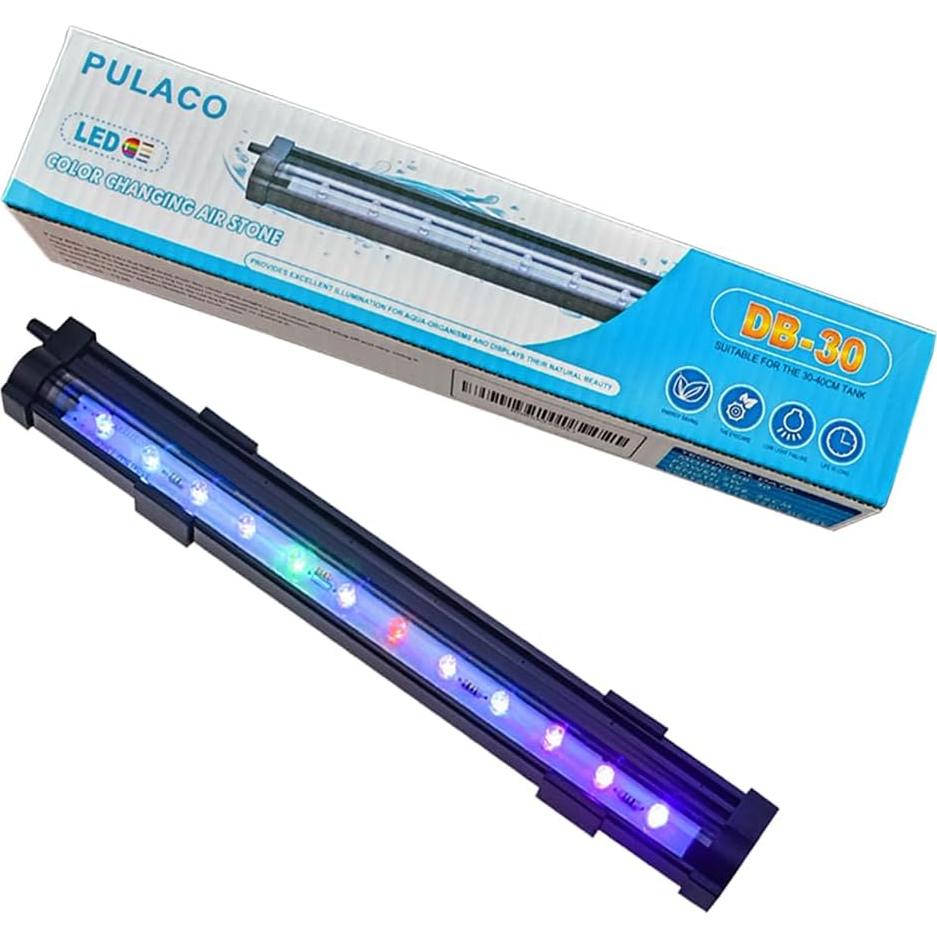 Luz de piedra de aire LED PULACO 25.4 cm 2W para acuario