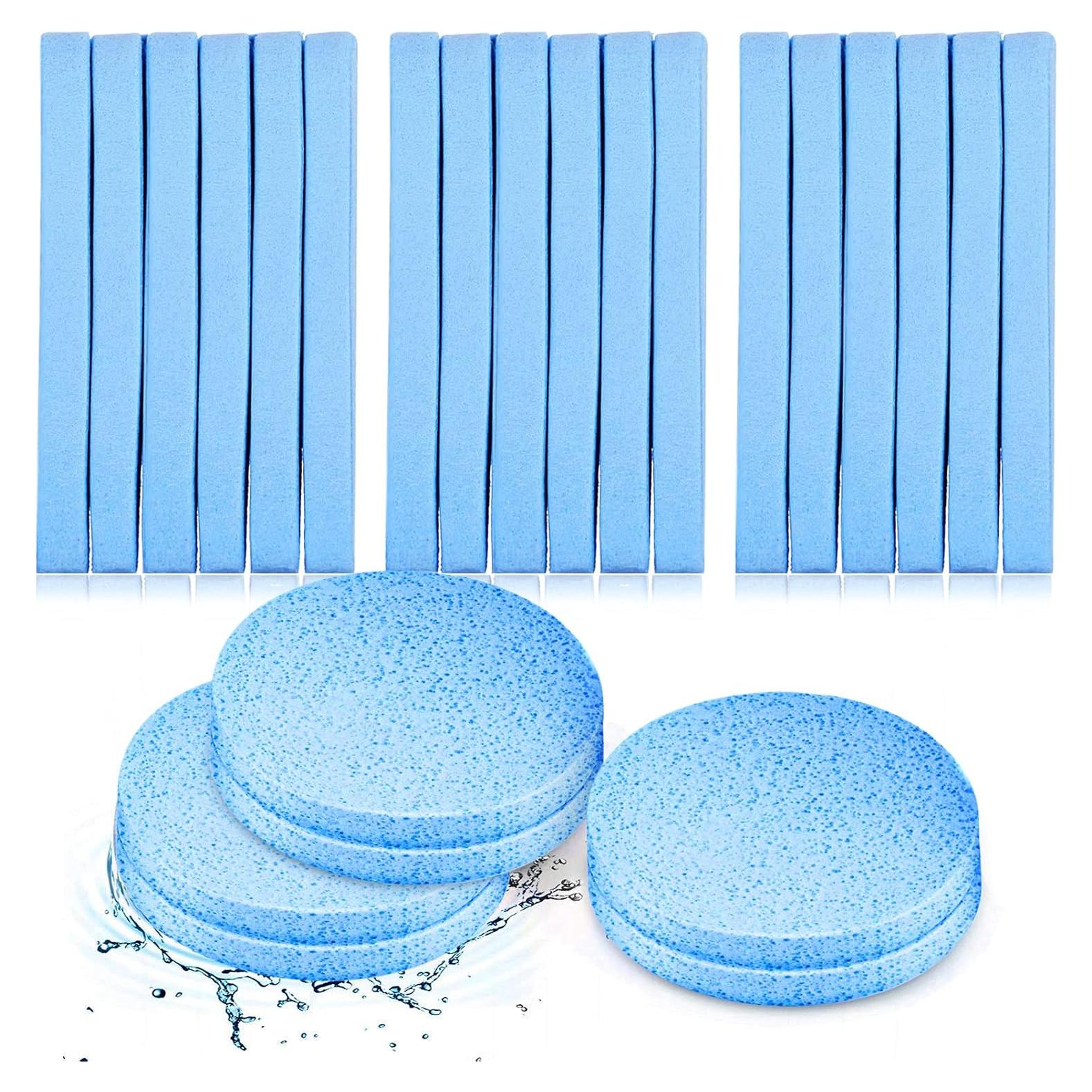 Esponjas Faciales Comprimidas Patelai 120 Piezas Azul