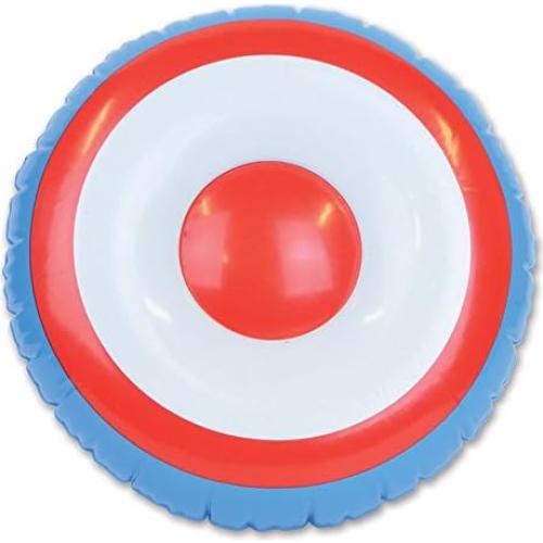 Escudos Inflables Beistle 2 Piezas 30.48 cm Héroes Halloween