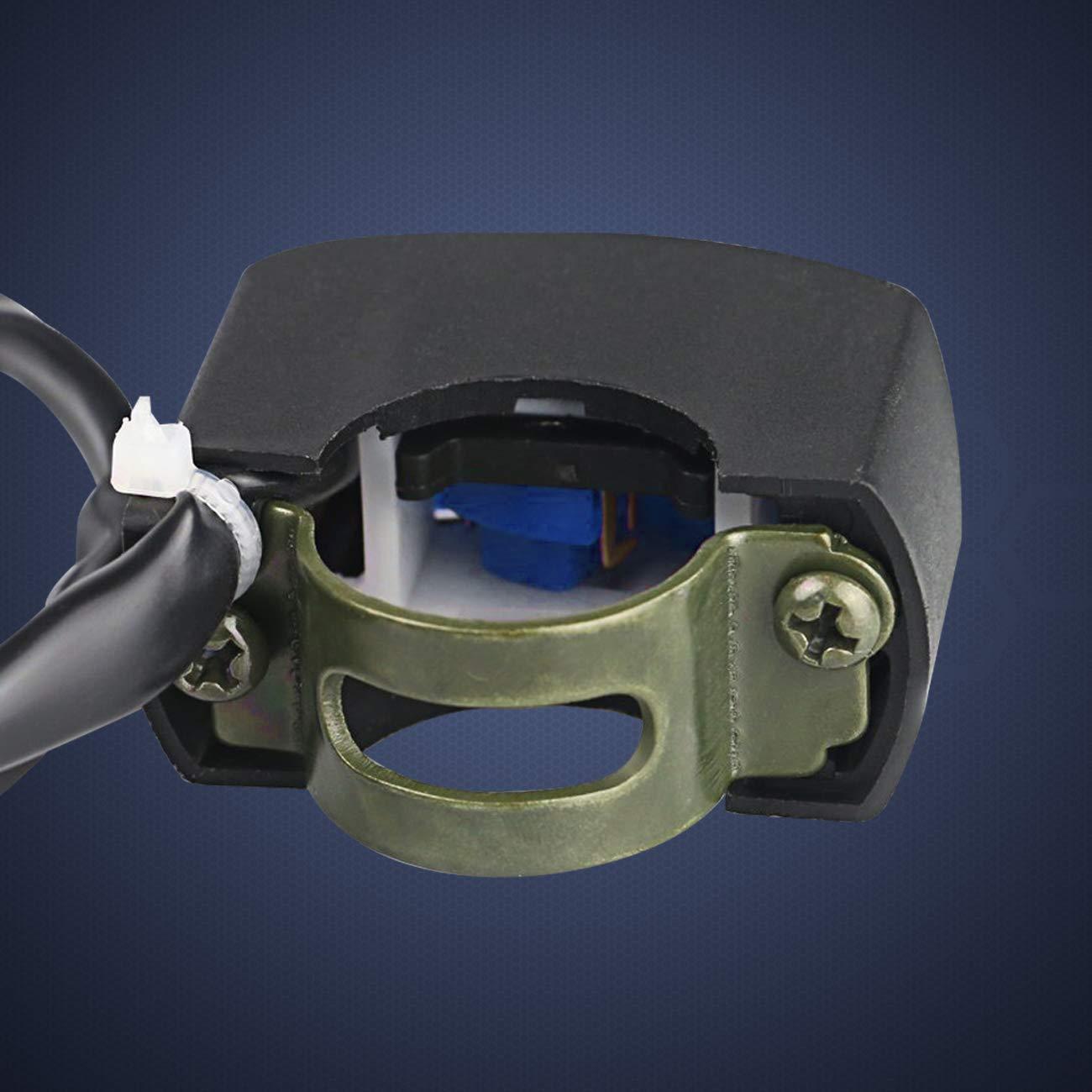 Interruptor de Faro de Motocicleta Mosley 7/8" Azul DC12V