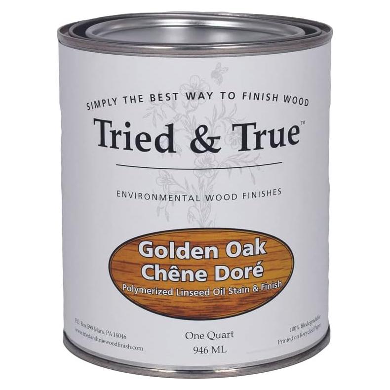 Tinte y Acabado para Madera Probado y Verdadero 0.95L Roble Dorado