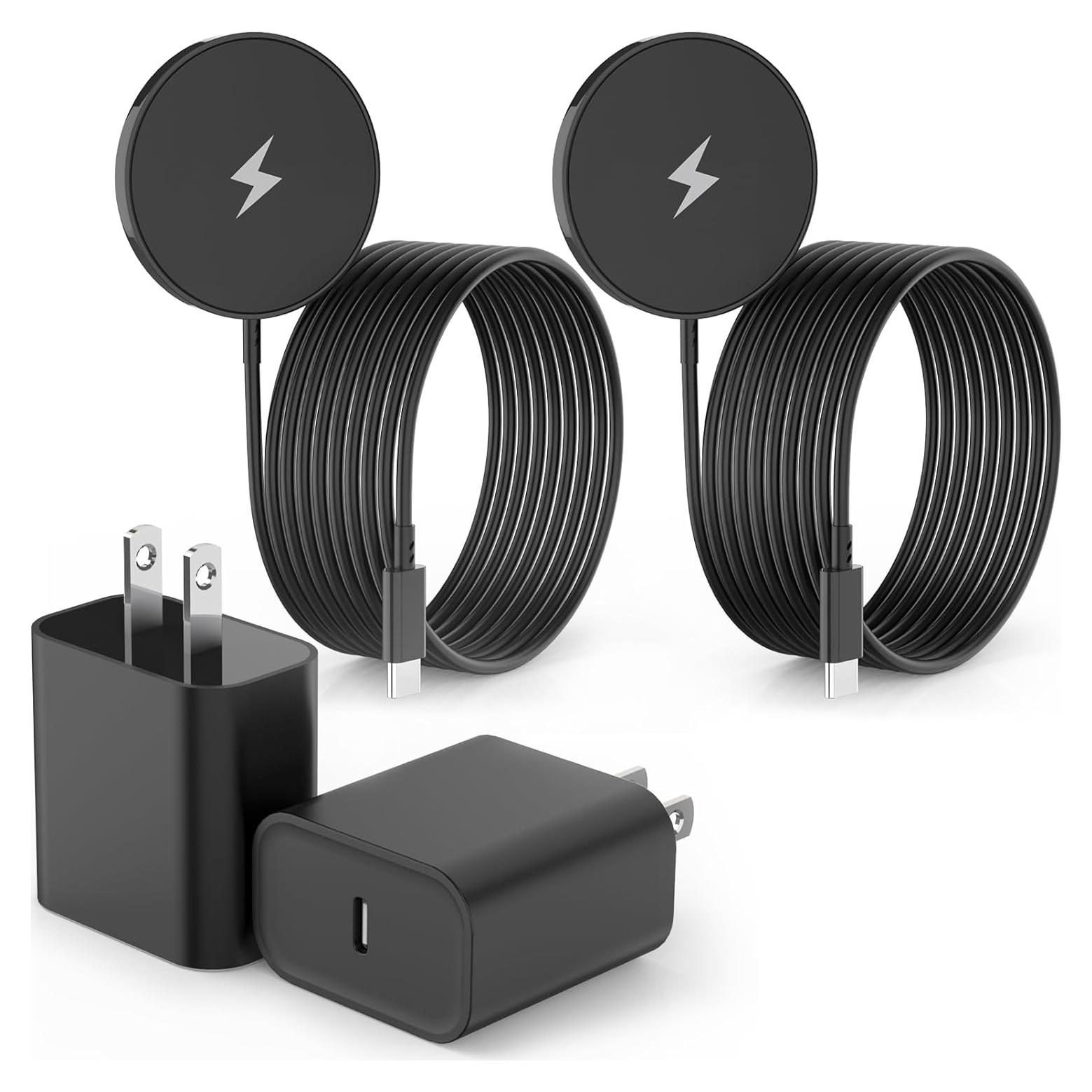 Cargador Inalámbrico Magnético 15W 2Pack USB-C para iPhone