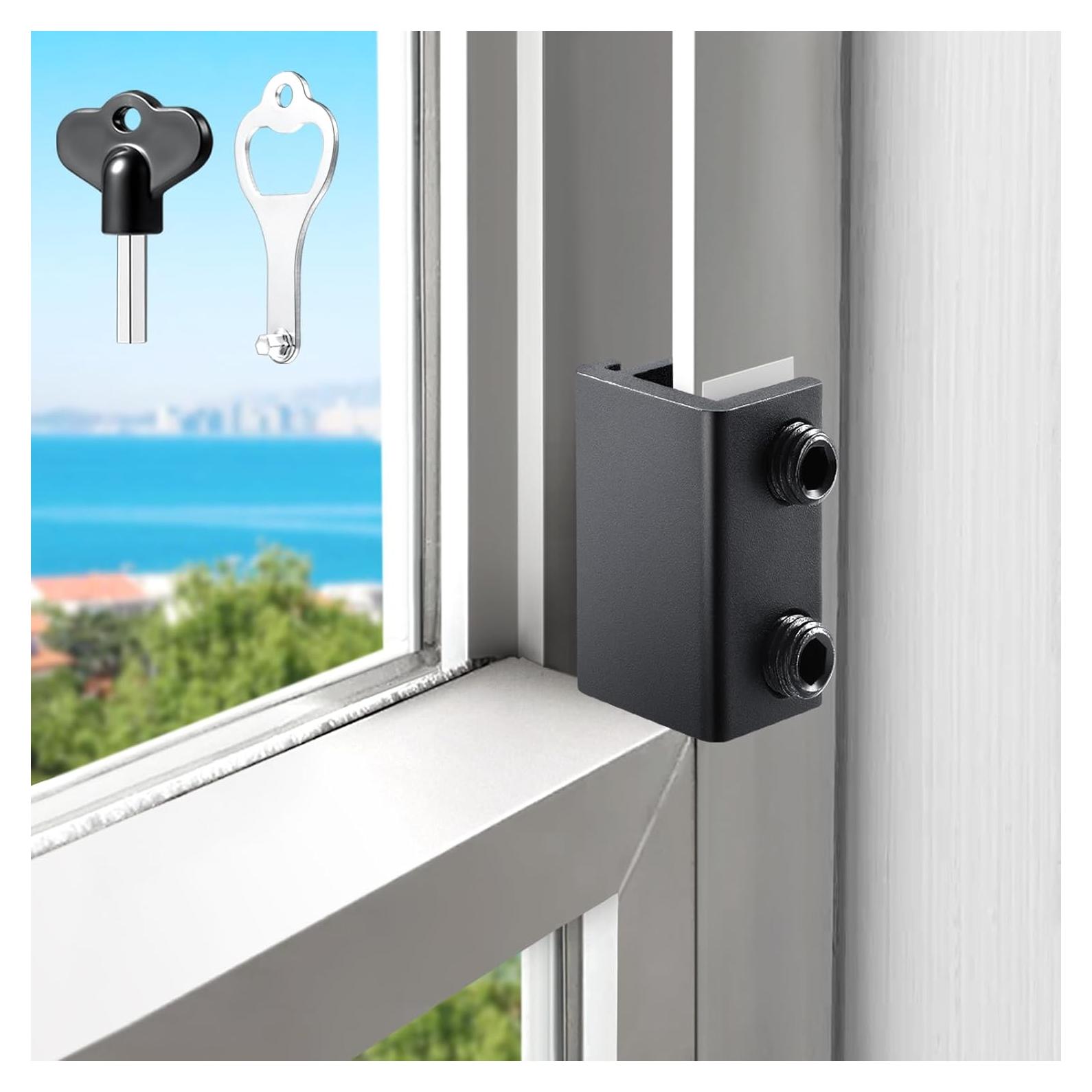 Bloqueos de Ventana Deslizante HYIEOU - 6 Juegos, Seguridad Infantil