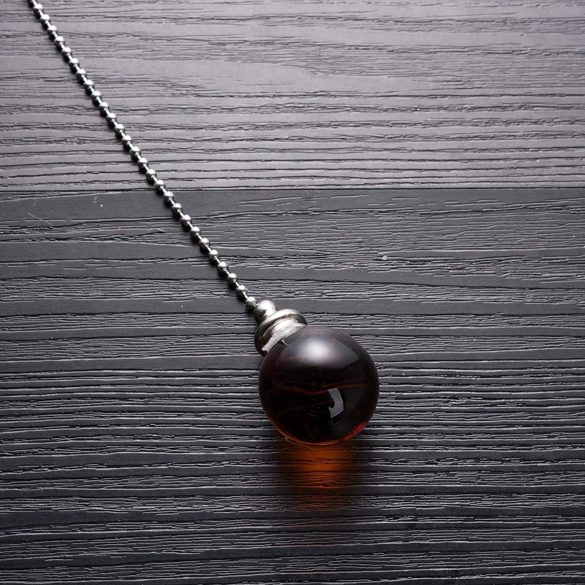 Juego de 2 Cadenas de Tirar para Ventilador LONGSHENG 30mm Ámbar