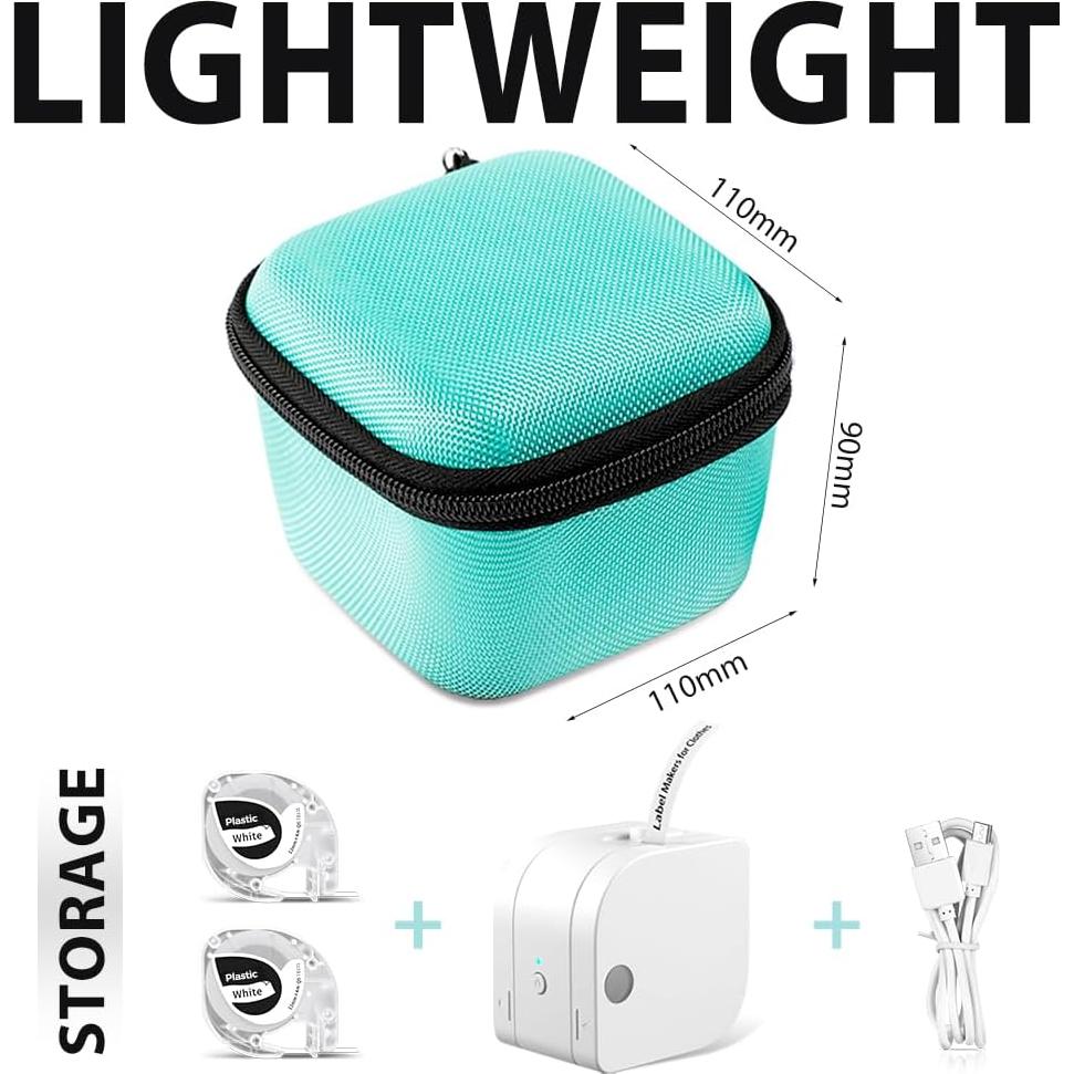 Caja de Almacenamiento Goknu para Etiquetadora Phomemo Verde