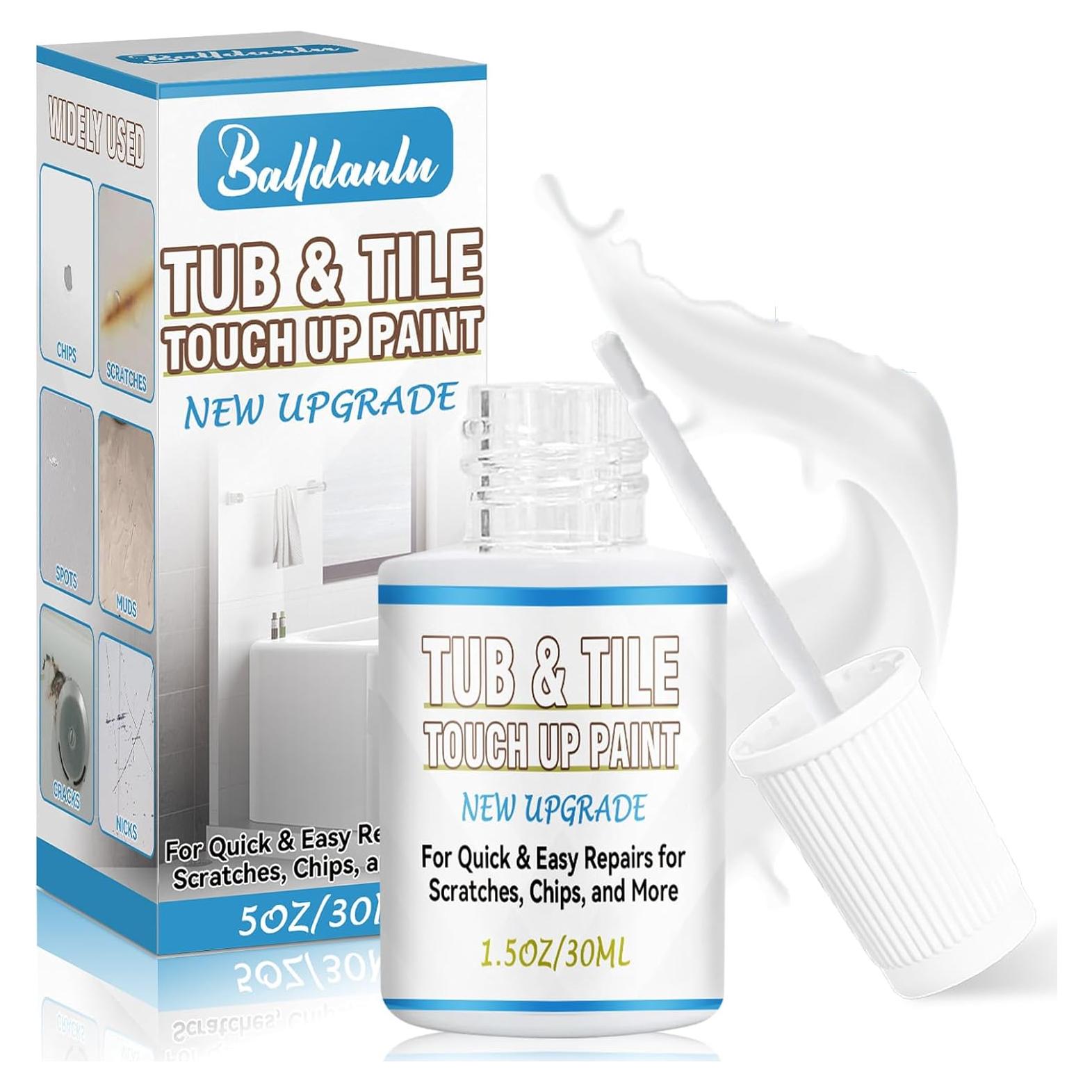 Pintura para Bañeras y Azulejos Balldanlu 30ml Blanco Brillante