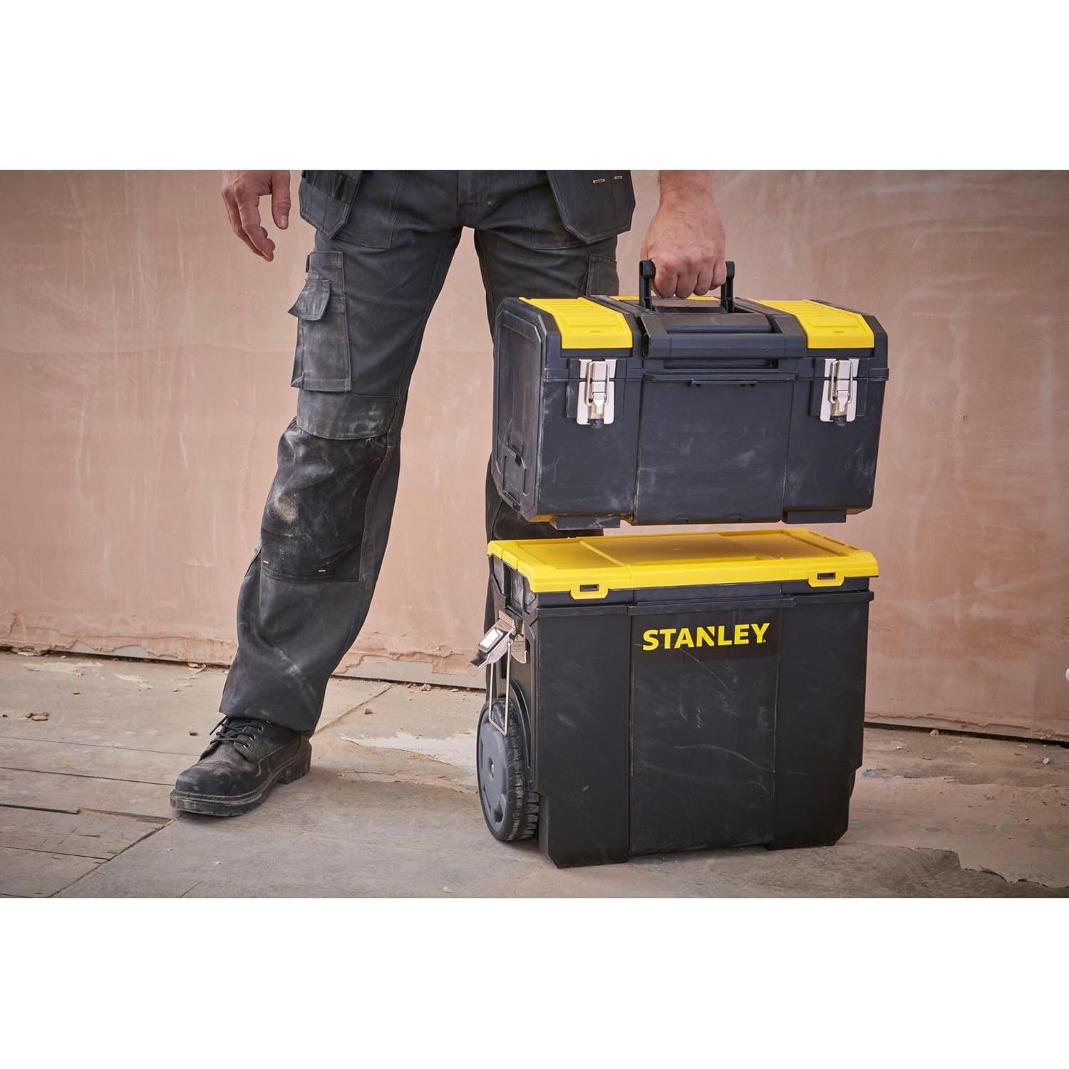 Caja de Herramientas Rodante STANLEY 3 en 1 1-70-326 Negra