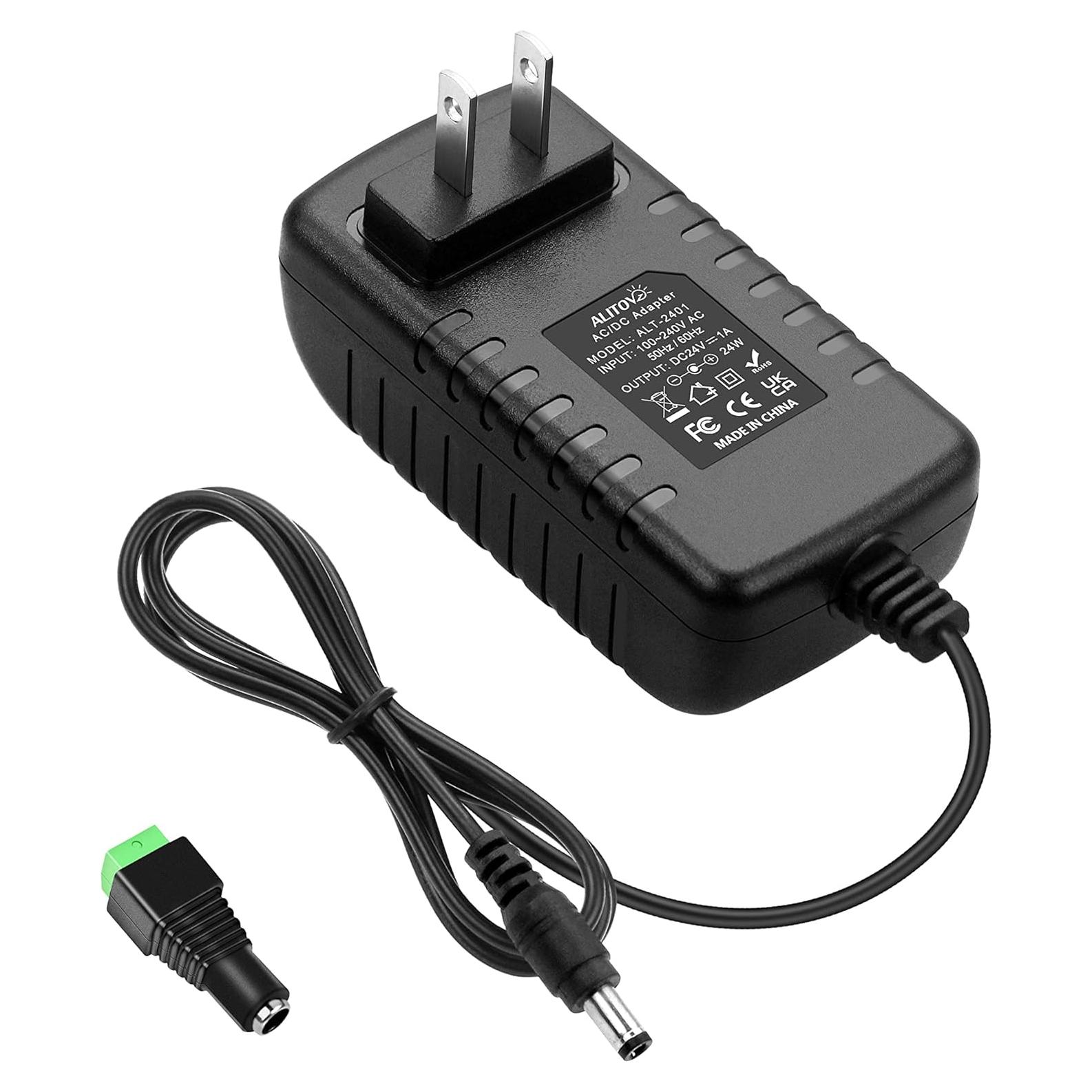 Adaptador de Fuente de Poder ALITOVE 24V 1A 24W DC Negro