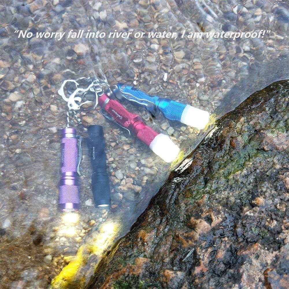 Mini Linterna de Llavero Nitefox K3 150 Lúmenes Resistente al Agua