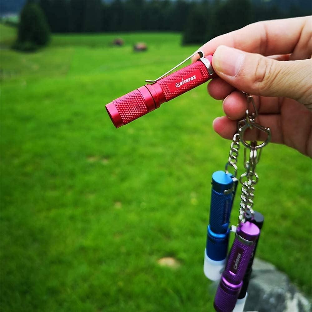 Mini Linterna de Llavero Nitefox K3 150 Lúmenes Resistente al Agua