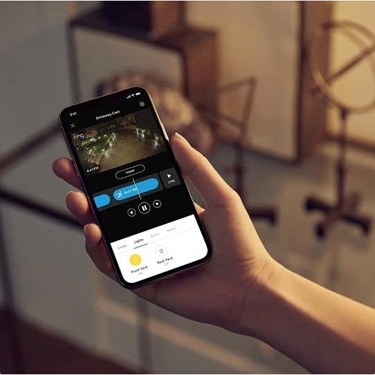 Ring Smart Lighting – Outdoor Motion-Sensor, Black (Bridge required)