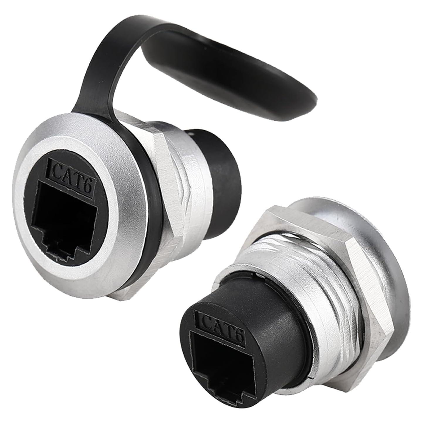 Acoplador RJ45 CAT6 PENGLIN 2PCS Femenino a Femenino