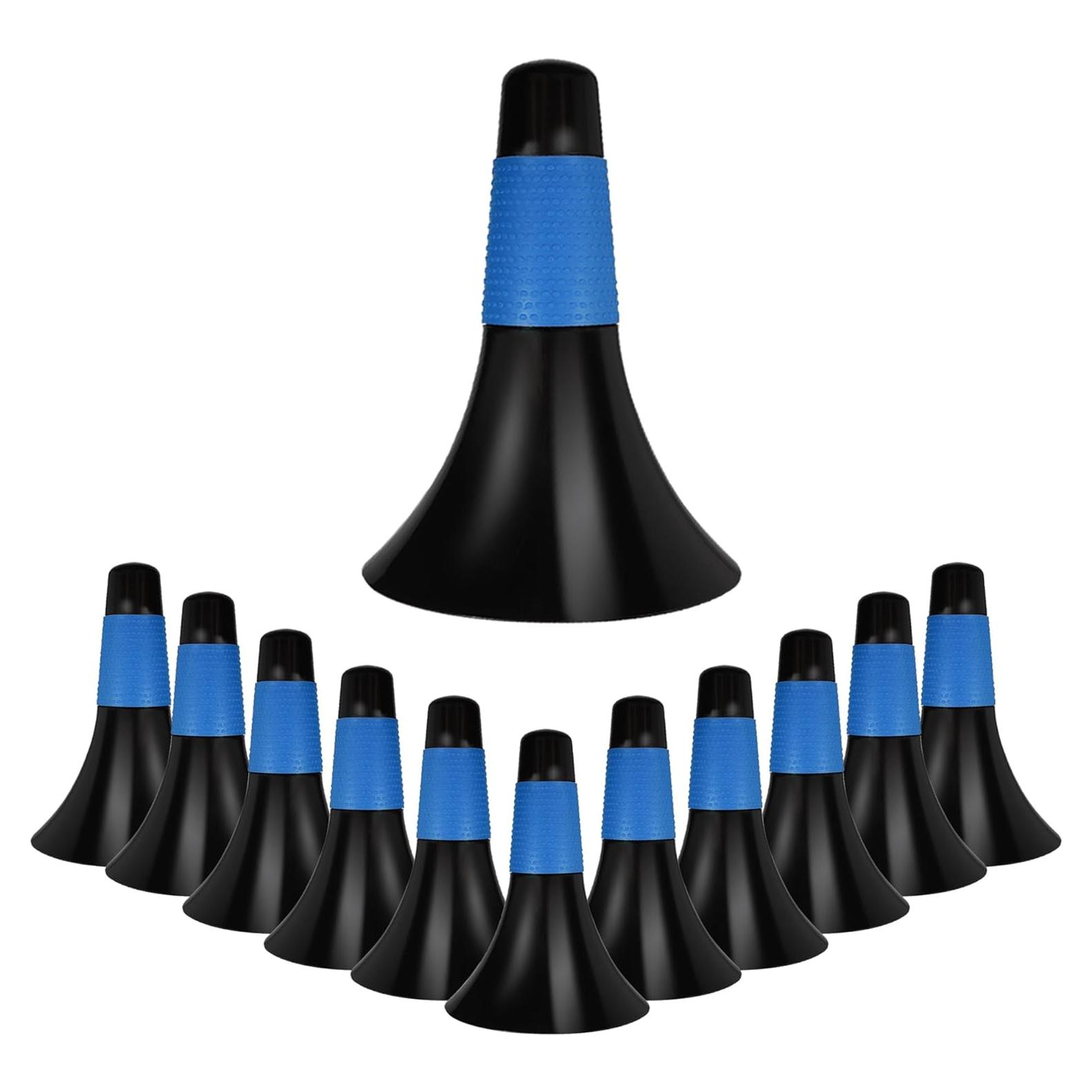 12 Conos de Entrenamiento JRONG Tols 22.86 cm para Fútbol y Baloncesto