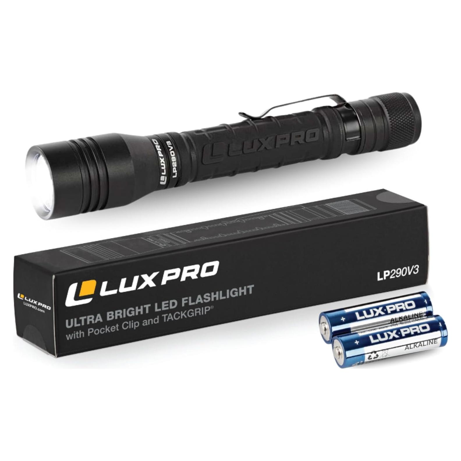 Linterna LED LuxPro LP290V3 300 Lúmenes 3 Modos IPX4