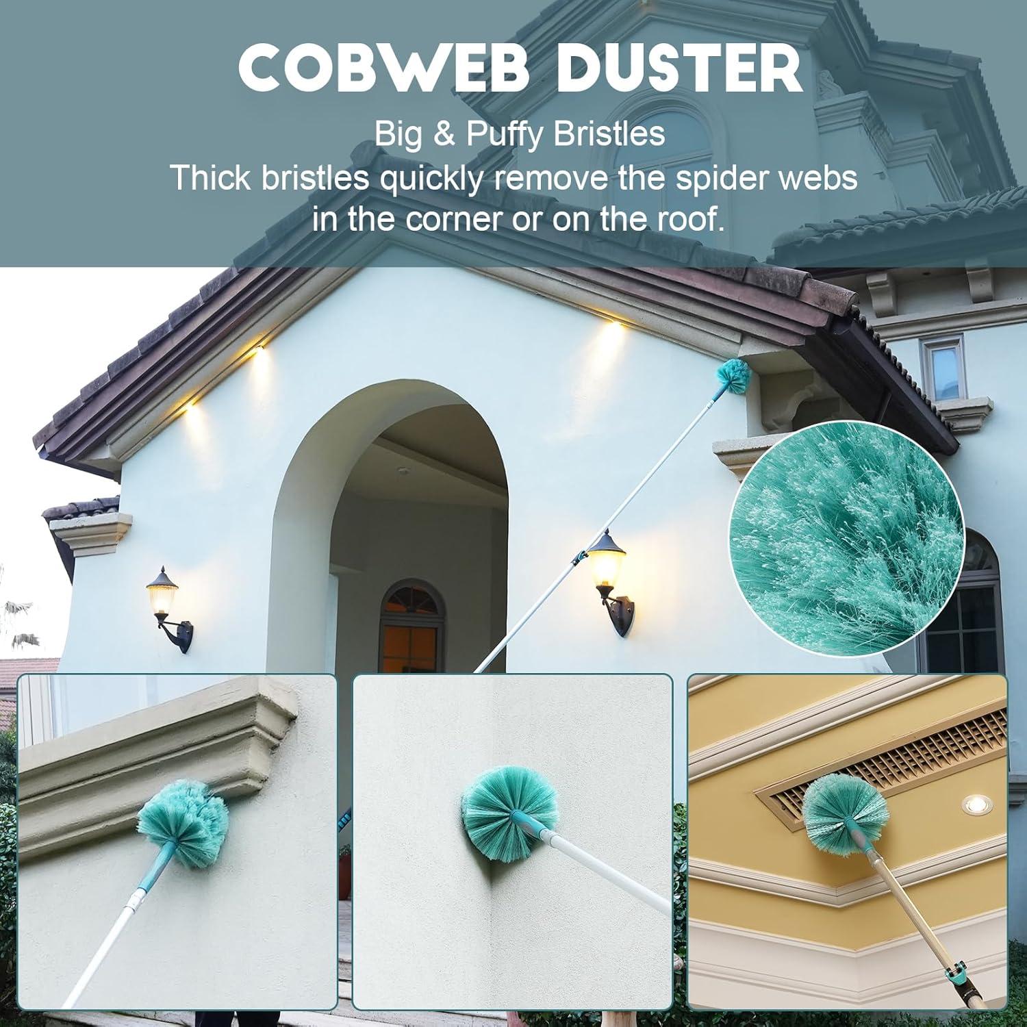 Kit de Limpieza TelesPro con Poste Extensible 3.7m y Duster