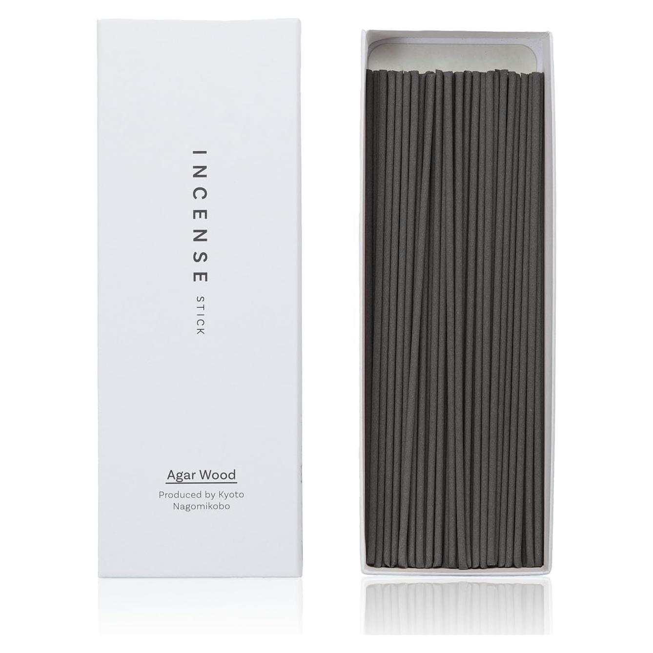 Incienso de Agarwood Nagomikobo - 60 Varillas Japonesas Premium